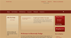 Desktop Screenshot of heavenlyfudge.co.nz